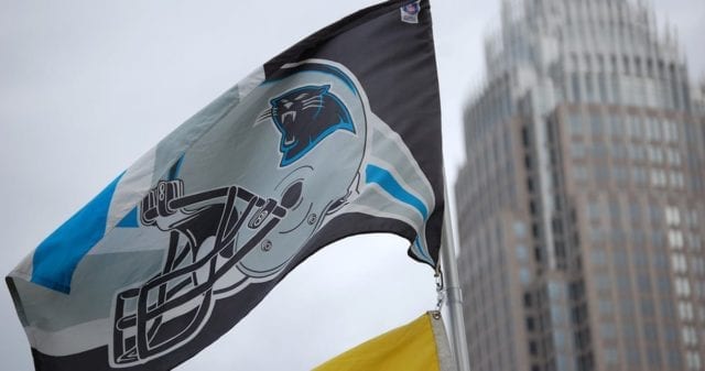 carolina panthers flag image