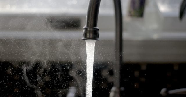 a sink running on world water day