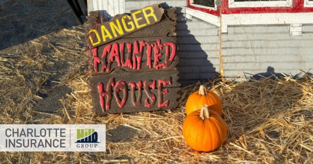 haunted house in need of insurance