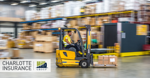 a warehouse full of products that need finished stock insurance