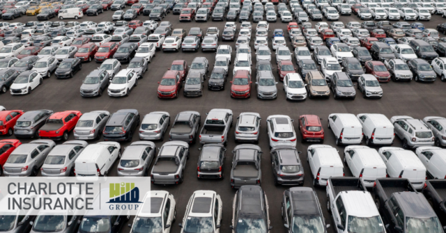 an auto dealership's lot covered by an open lot insurance policy